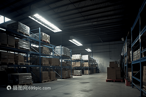 工厂仓库内的货物仓储服务